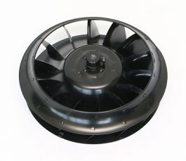 Range hood fan blade